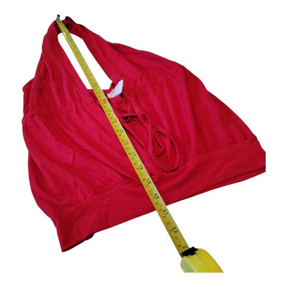 Oslo Red Halter Top *size Small - Picture 6 of 8